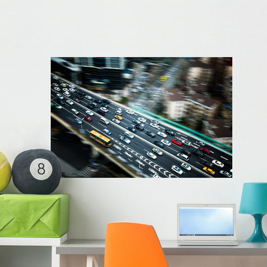 Traffic Night Wall Decal