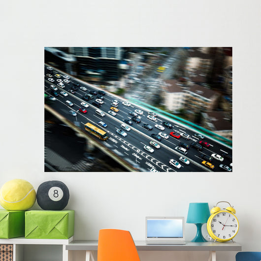 Traffic Night Wall Decal