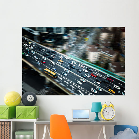 Traffic Night Wall Decal