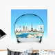 Monuments World Snowball Wall Decal