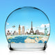 Monuments World Snowball Wall Decal