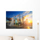 Monuments World Wall Decal