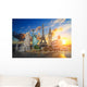 Monuments World Wall Decal