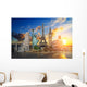 Monuments World Wall Decal