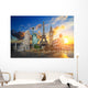 Monuments World Wall Decal