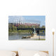 National Stadium and Statue Wall Decal