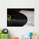 Vinyl Sheet Music Wall Decal