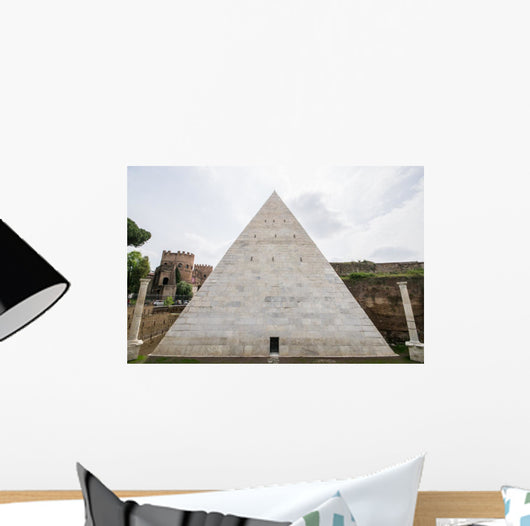Piramide Di Caio Cestio Wall Decal