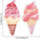 Ice cream watercolor illustration 