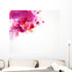 Abstract with Flower and Wall Decal