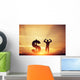 Man Jumping for Joy Wall Decal