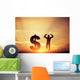 Man Jumping for Joy Wall Decal