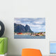 Scenic Town Reine Village Wall Decal