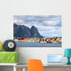 Scenic Town Reine Village Wall Decal