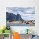 Scenic Town Reine Village Wall Decal