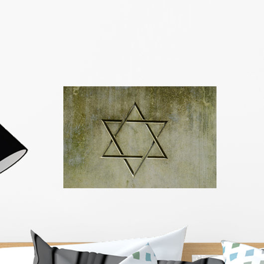 Holocaust Memorial Davidstern Wall Decal