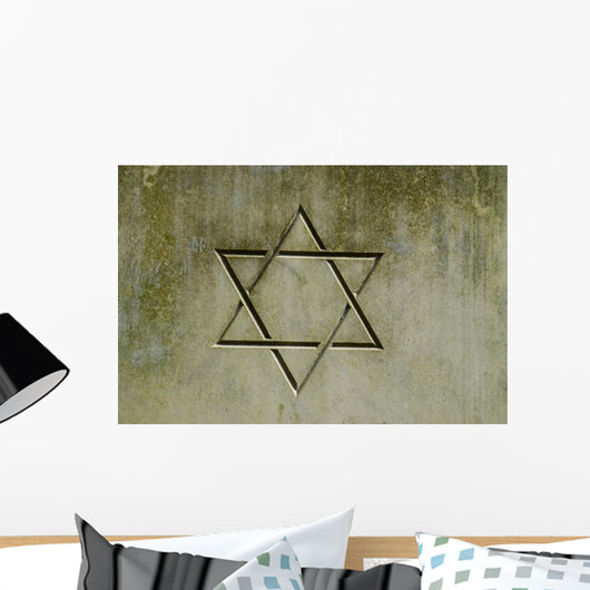 Holocaust Memorial Davidstern Wall Decal