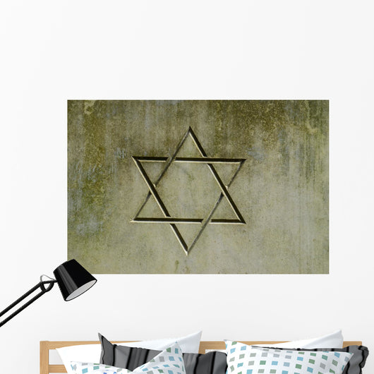 Holocaust Memorial Davidstern Wall Decal