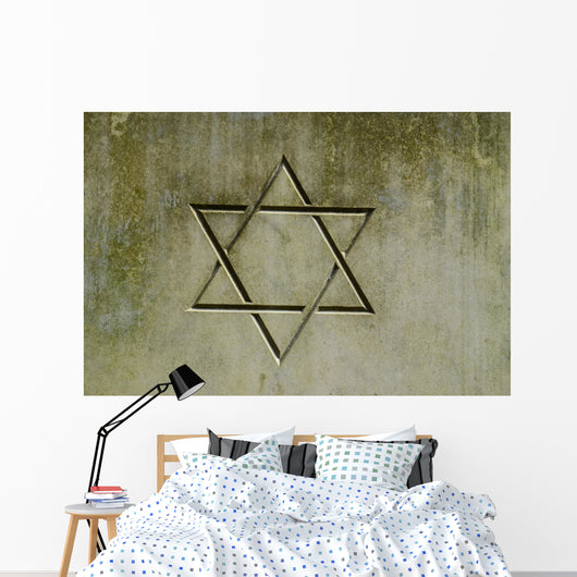 Holocaust Memorial Davidstern Wall Decal