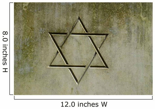 Holocaust Memorial Davidstern Wall Decal