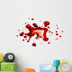 Blood Stains Wall Decal