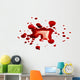 Blood Stains Wall Decal