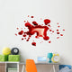 Blood Stains Wall Decal