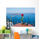 Santorini Greece Wall Decal