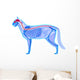 Cat Nervous System Felis Wall Decal