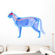 Cat Nervous System Felis Wall Decal