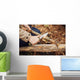 Girl Cuts Stick Knife Wall Decal