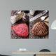 Raw and Grilled Beefsteak Wall Decal