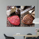 Raw and Grilled Beefsteak Wall Decal