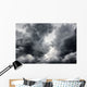 Dramatic Storm Clouds Wall Decal