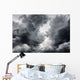 Dramatic Storm Clouds Wall Decal
