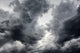 Dramatic Storm Clouds Wall Decal