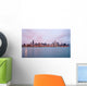 Sunrise Color Sky Lake Wall Decal