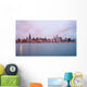 Sunrise Color Sky Lake Wall Decal