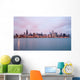 Sunrise Color Sky Lake Wall Decal