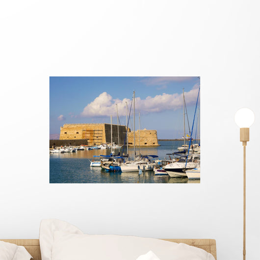 Hafen Von Iraklio Kreta Wall Decal