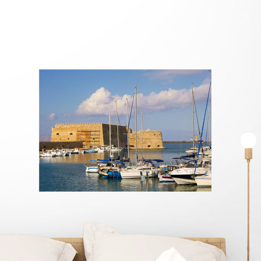 Hafen Von Iraklio Kreta Wall Decal