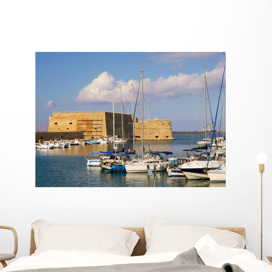Hafen Von Iraklio Kreta Wall Decal