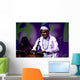 African Man Singing and Wall Decal