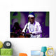 African Man Singing and Wall Decal
