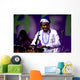 African Man Singing and Wall Decal