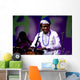 African Man Singing and Wall Decal