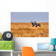 Two Oryx Savannah Wall Decal