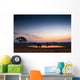 Waterhole Okaukuejo Sunset Wall Decal