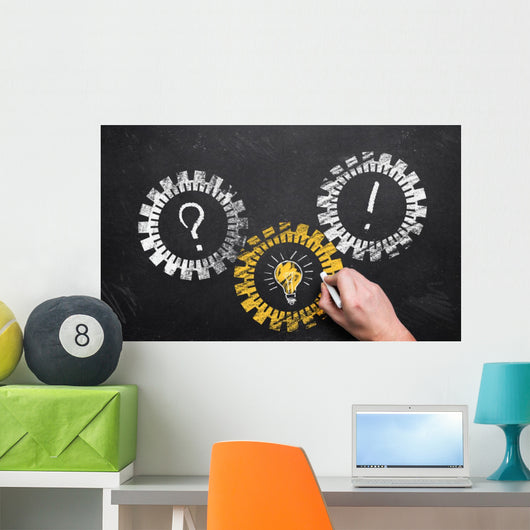 Problemlosung Mit Einer Idee Wall Decal