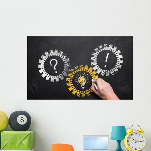 Problemlosung Mit Einer Idee Wall Decal